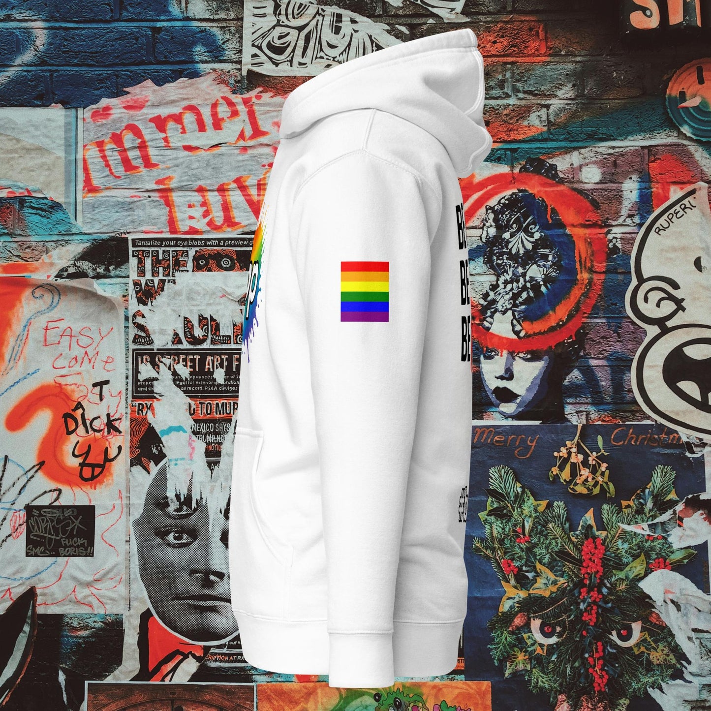 LGBTQ+ themed product for pride and self-expression: BePride Origins - White