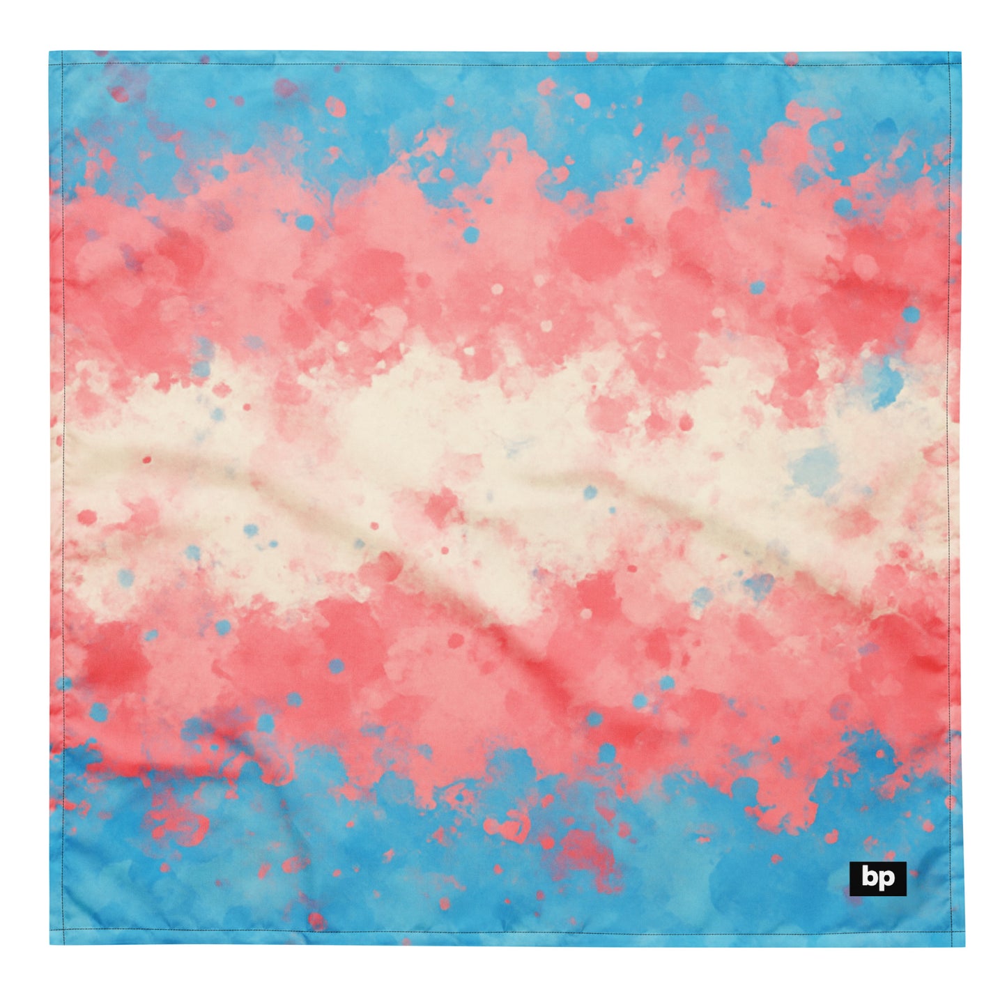 Pride flag bandana lightweight and bold: Trans Pride Bandana