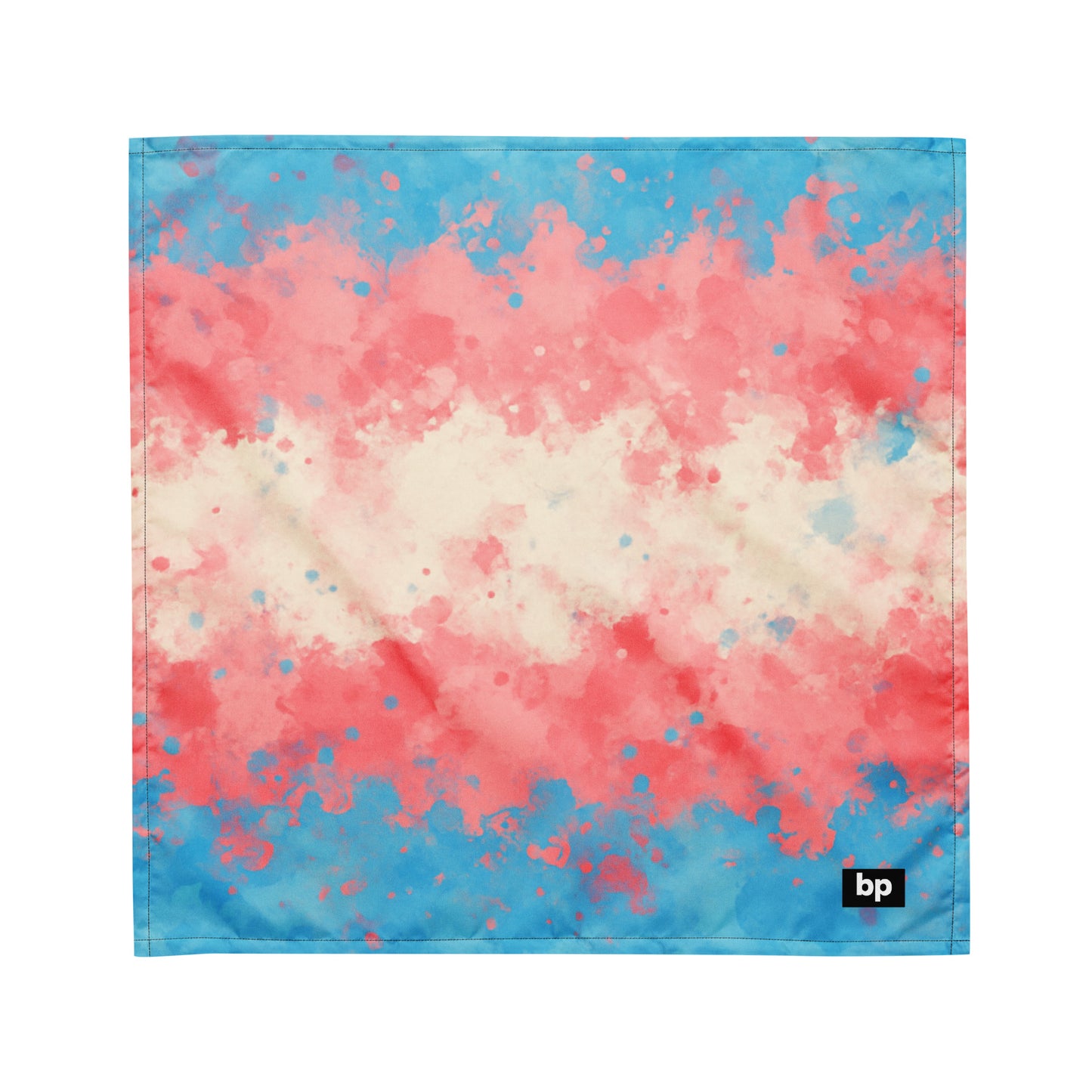 Pride flag bandana lightweight and bold: Trans Pride Bandana