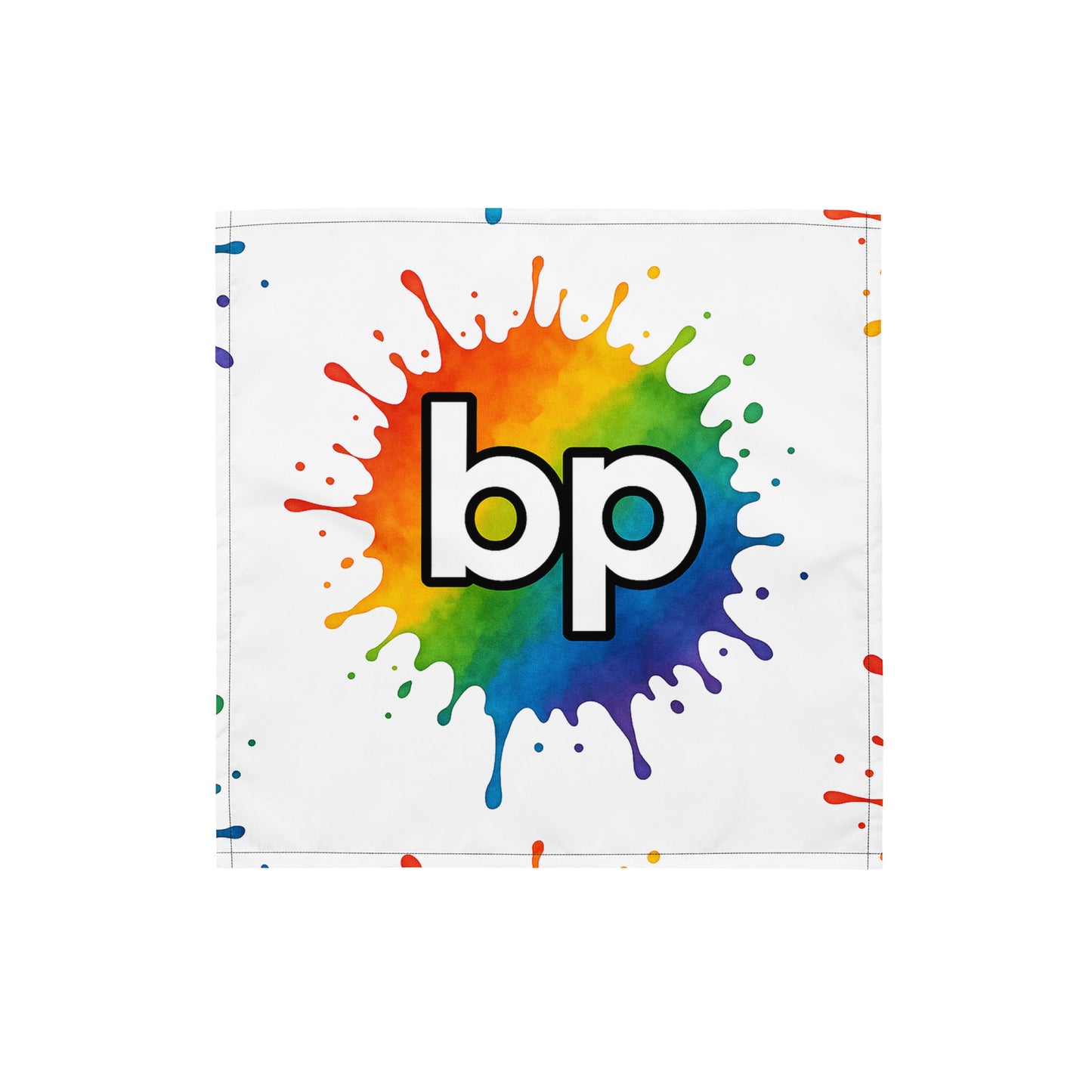 Pride flag bandana lightweight and bold: The Bold Stain Bandana