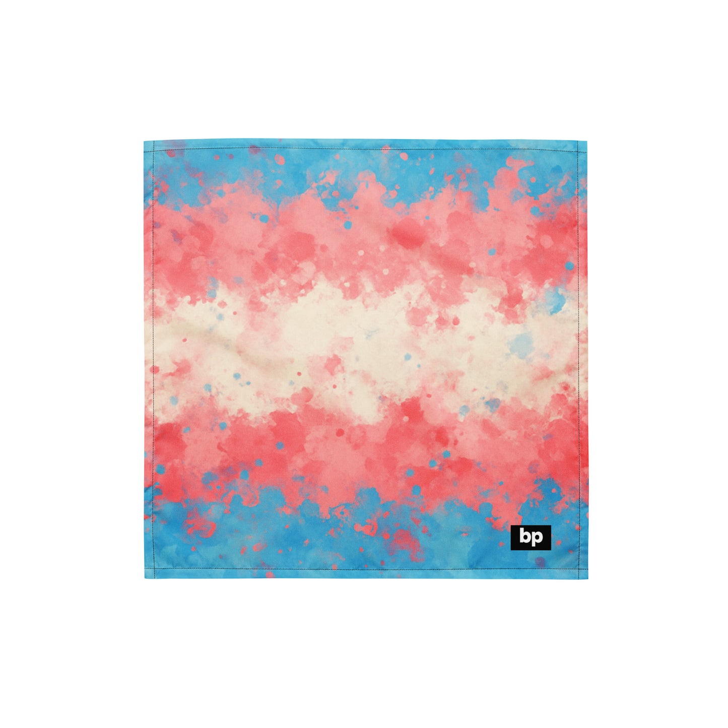 Pride flag bandana lightweight and bold: Trans Pride Bandana