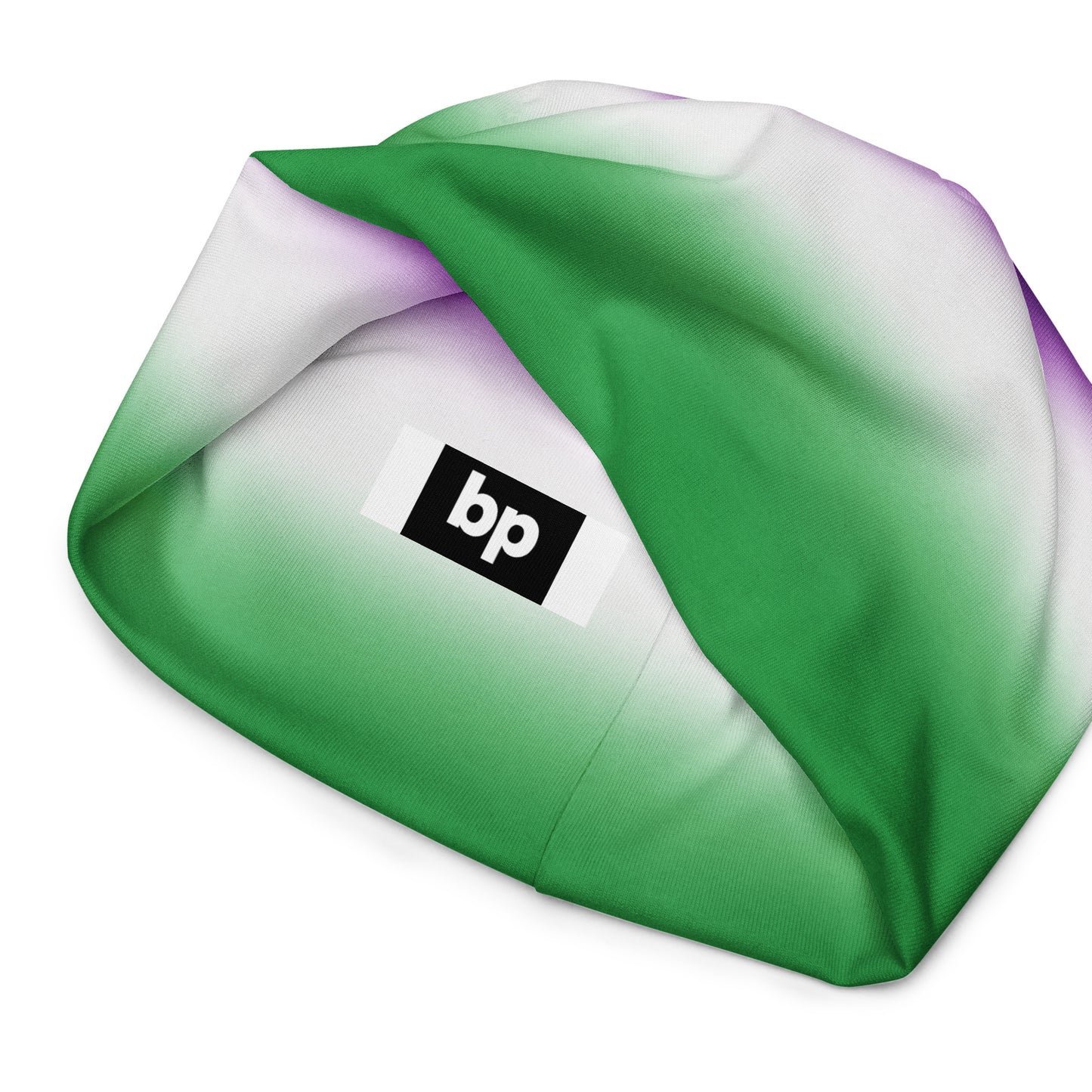 Warm pride beanie featuring flag-inspired graphics: Queer Gradient Beanie