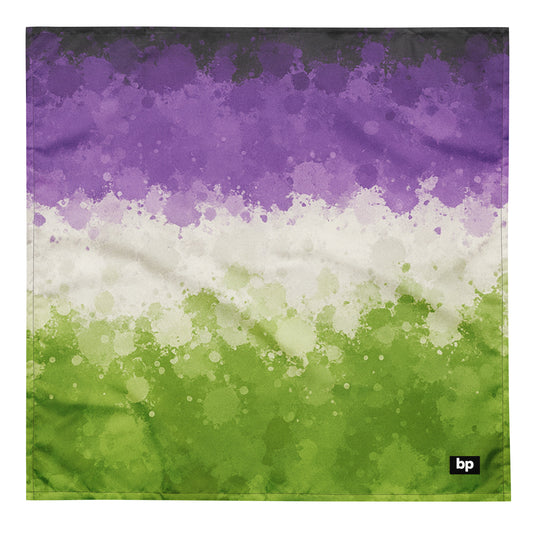 Pride flag bandana “ lightweight and bold: Queer Pride Bandana
